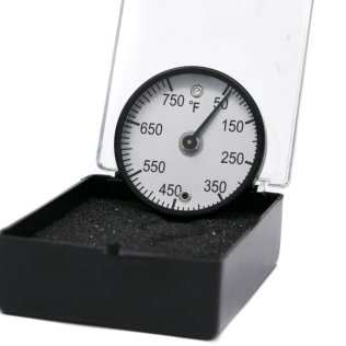 B2MS-S ESP Bimetal Thermometer, Surface Type, 2" Diameter Dial, 150/750 Deg F