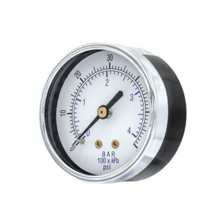 102D-254D ESP Pressure Gauge, 2 1/2" Diameter Dial, Dry/Non-Fillable, 0/60 psi