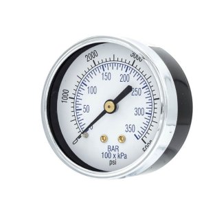 102D-254R ESP Pressure Gauge, 2 1/2" Diameter Dial, Dry/Non-Fillable, 0/5000 psi