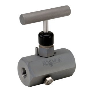 602-MFC NOSHOK, Inc. 1/4 in. Connection Size Block and Bleed Needle Valve with Hard Seat