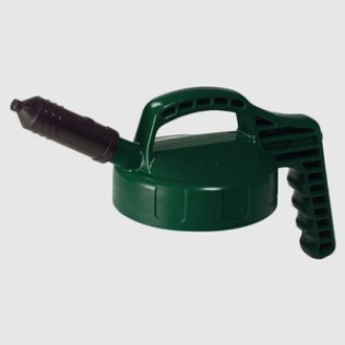 100403 Oil Safe Dark Green Mini Spout Lid