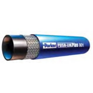 801-6-BLU-RL Parker Push-Lok Multipurpose Hose 3/8 ID Blue