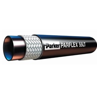 55LT-4 Parker Low Temperature Fiber Braid Hydraulic Hose 1/4 ID Hose