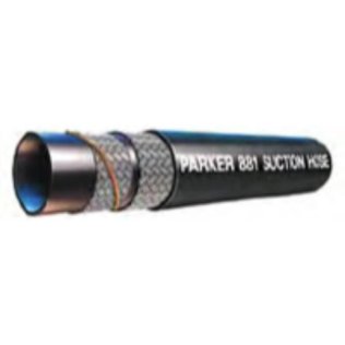 881-20 Parker Suction Line Multi Fiber Braid/Single Wire Hose 1-1/4 ID