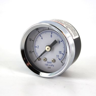 inch 20UB4-P160X Details about   New Accu-Aire Pressure Gauge 0-160 pounds/sq 