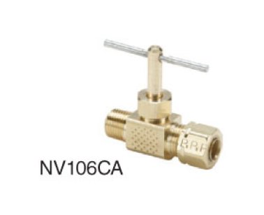 NV106CA-4-4 Parker Brass Needle Valve