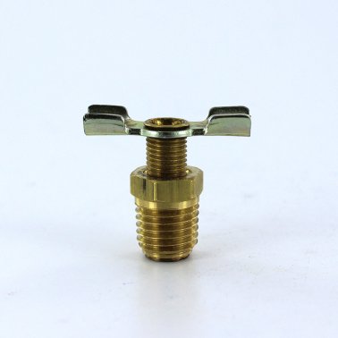 DC604-4 Parker Brass Drain Cock