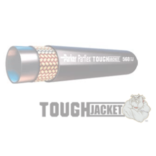560TJ-4 Parker Parflex Hydraulic Hose 1/4" ID 3250 PSI SAE100R1AT ToughJacket