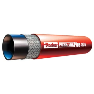 801-12-RED-RL Parker Push-Lok Multipurpose Hose 3/4 ID Red