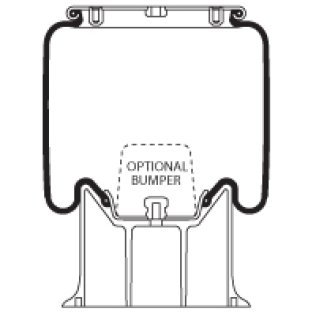 W01-358-9089 Firestone Rolling Lobe Air Spring